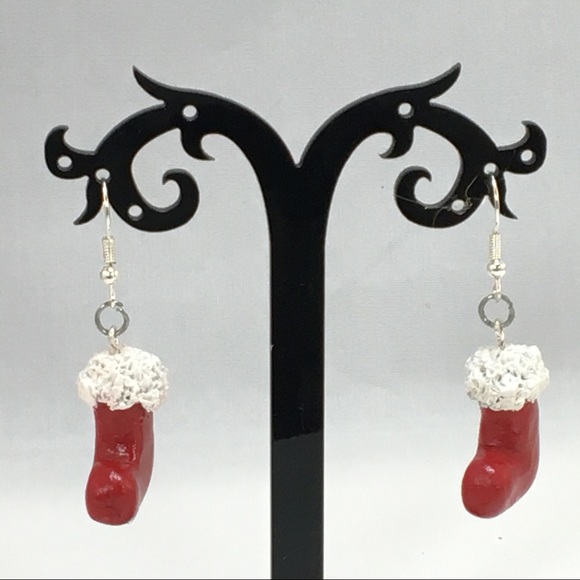 Unique Handmade Polymer Clay Earrings - Picture 5 of 8